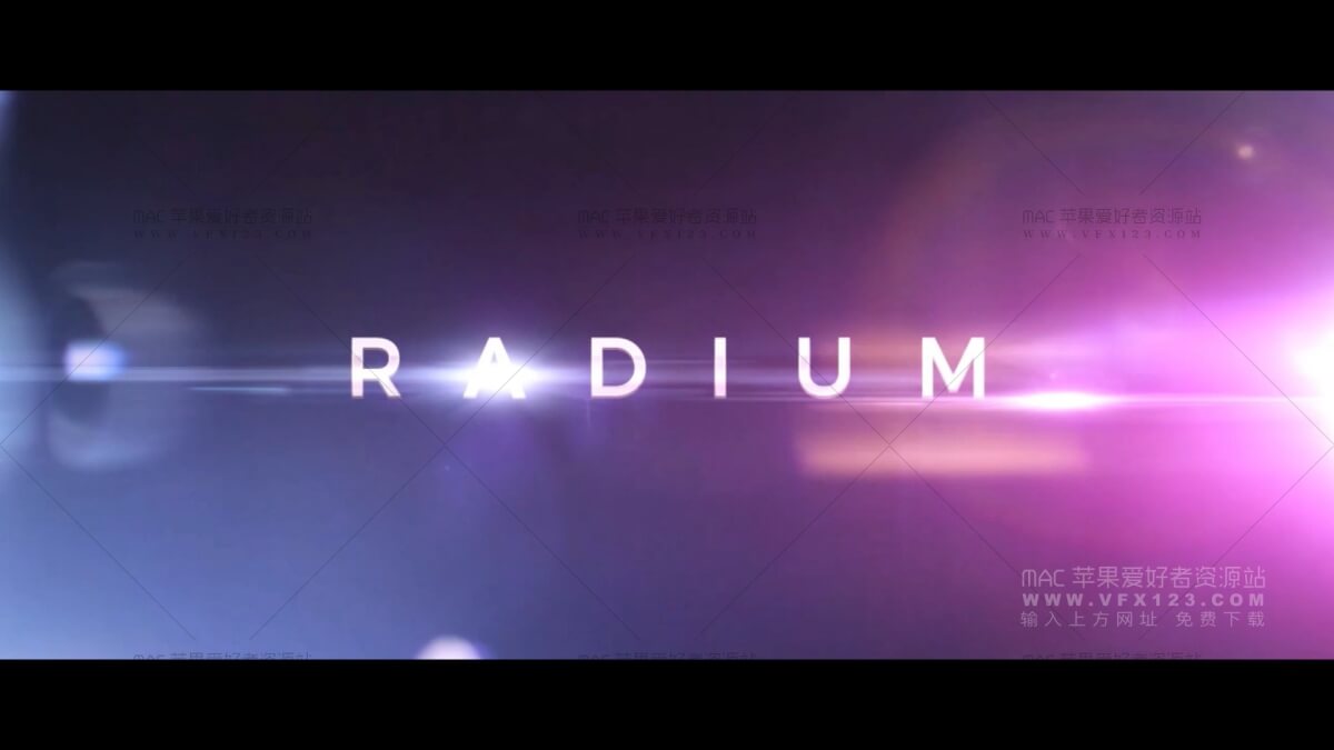 Radium 4K Lens Flares - 120 Elements 视频素材