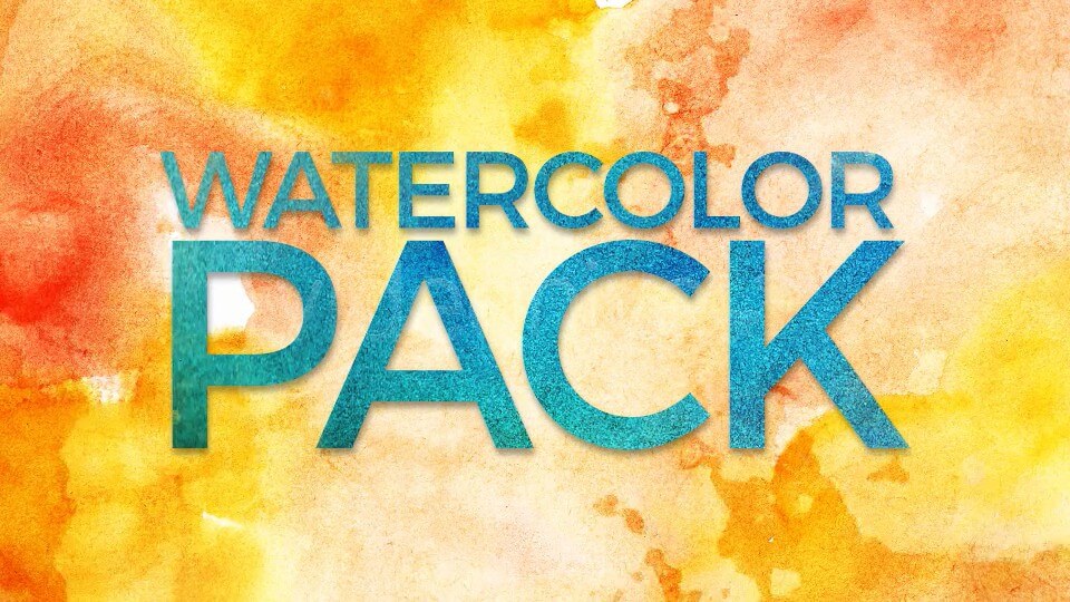 水彩油漆泼墨喷洒效果视频素材 4K分辨率 water color pack