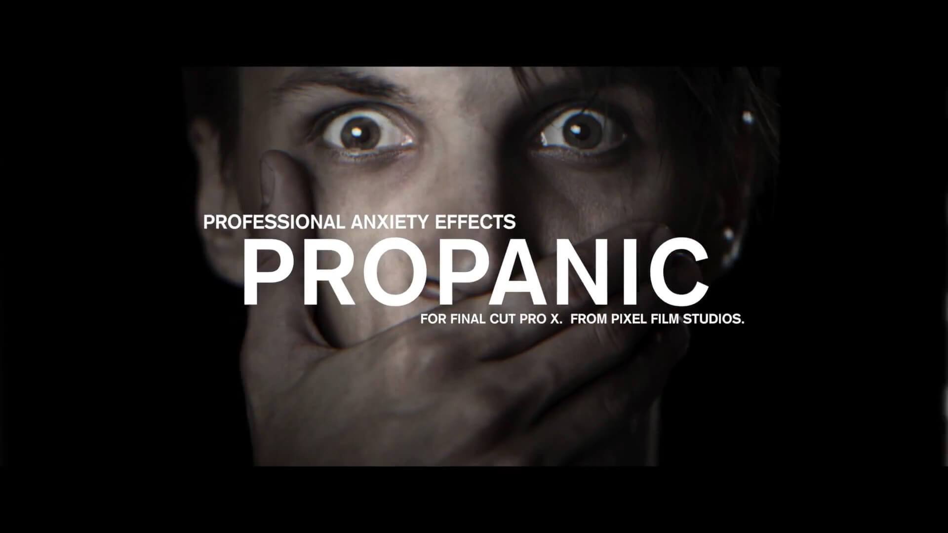 FCPX影片抖动扭曲效果插件 ProPanic 渲染紧张恐慌气氛