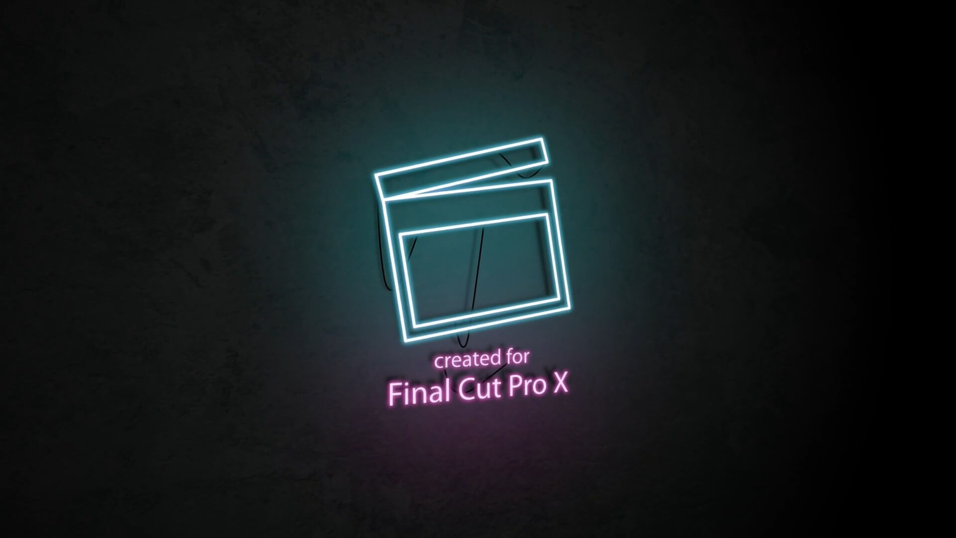 fcpx霓虹灯发光字幕标题制作插件 ProNeon