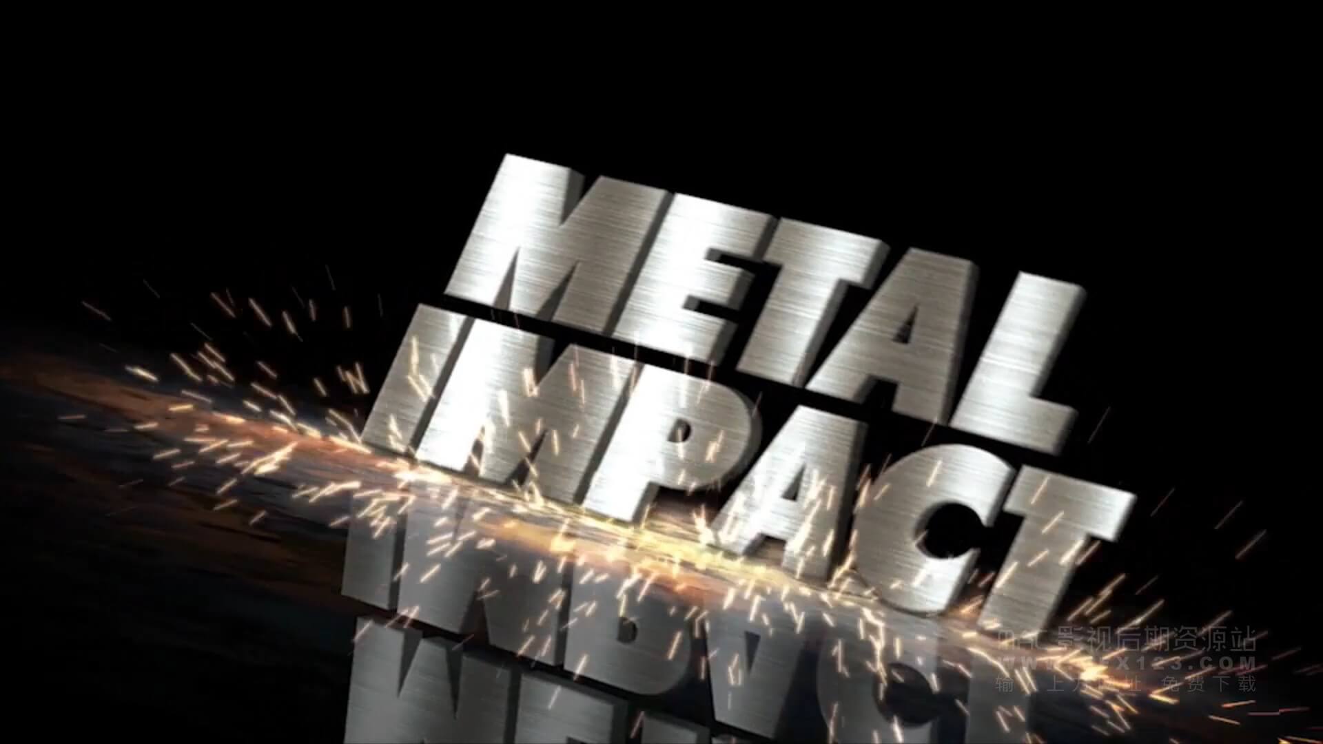 fcpx主题模板 震撼动作体育游戏类电影预告片 Metal Impact | MAC影视后期资源站