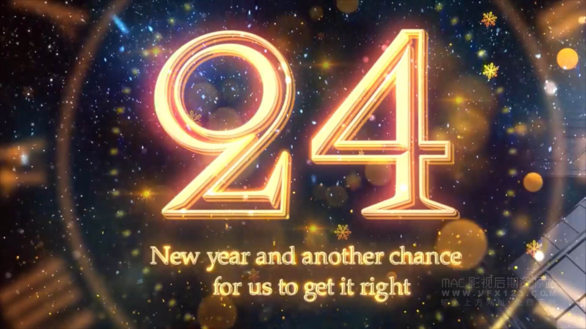 Ae模板 新年派对典礼庆祝活动动态倒计时 New Year Countdown 2019 丨 MAC影视后期资源站