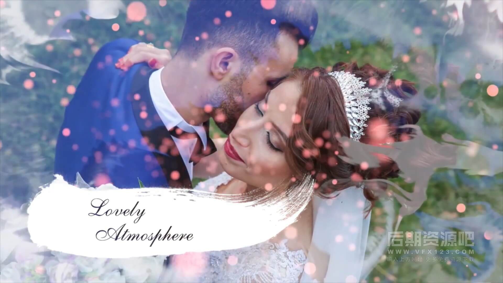 fcpx主题模板 优雅水墨效果浪漫婚礼开场 Wedding Slideshow | MAC影视后期资源站