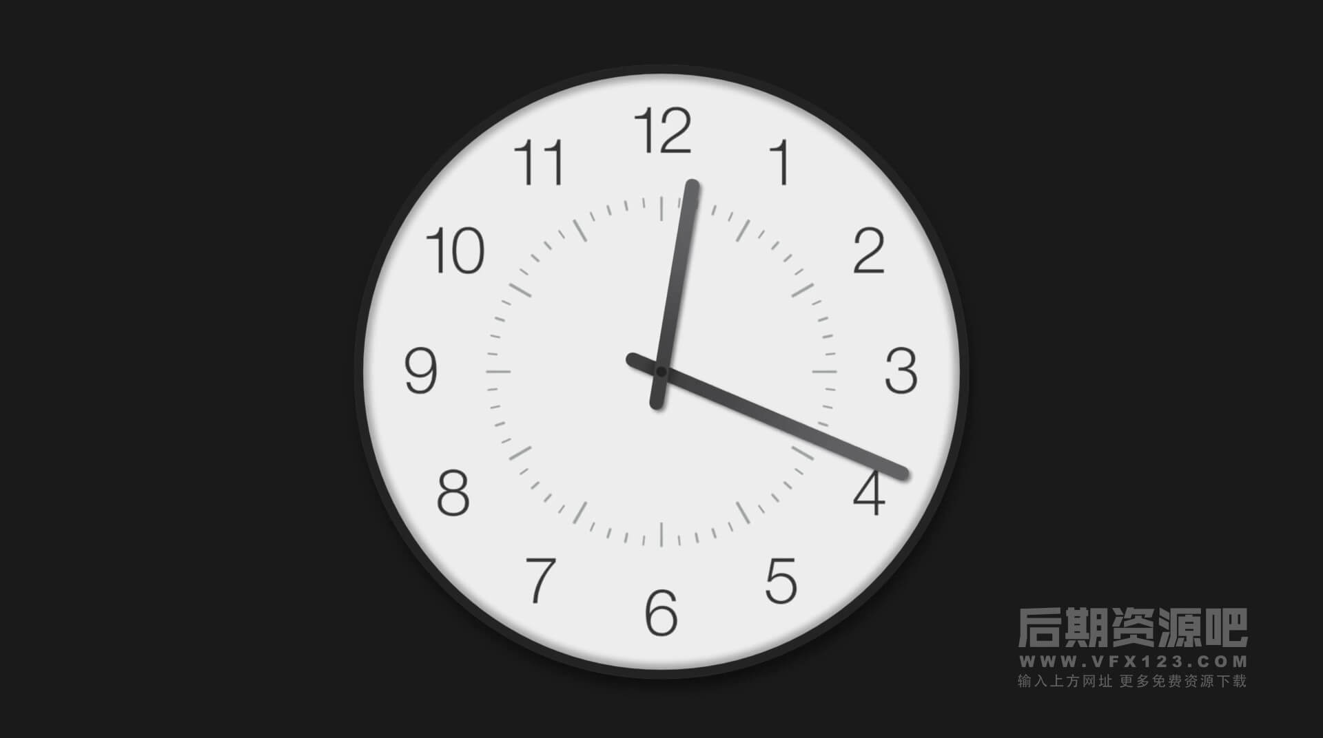 Fcpx插件 28个时间计时器倒计时MG动画模板 Time Pop | MAC影视后期资源站