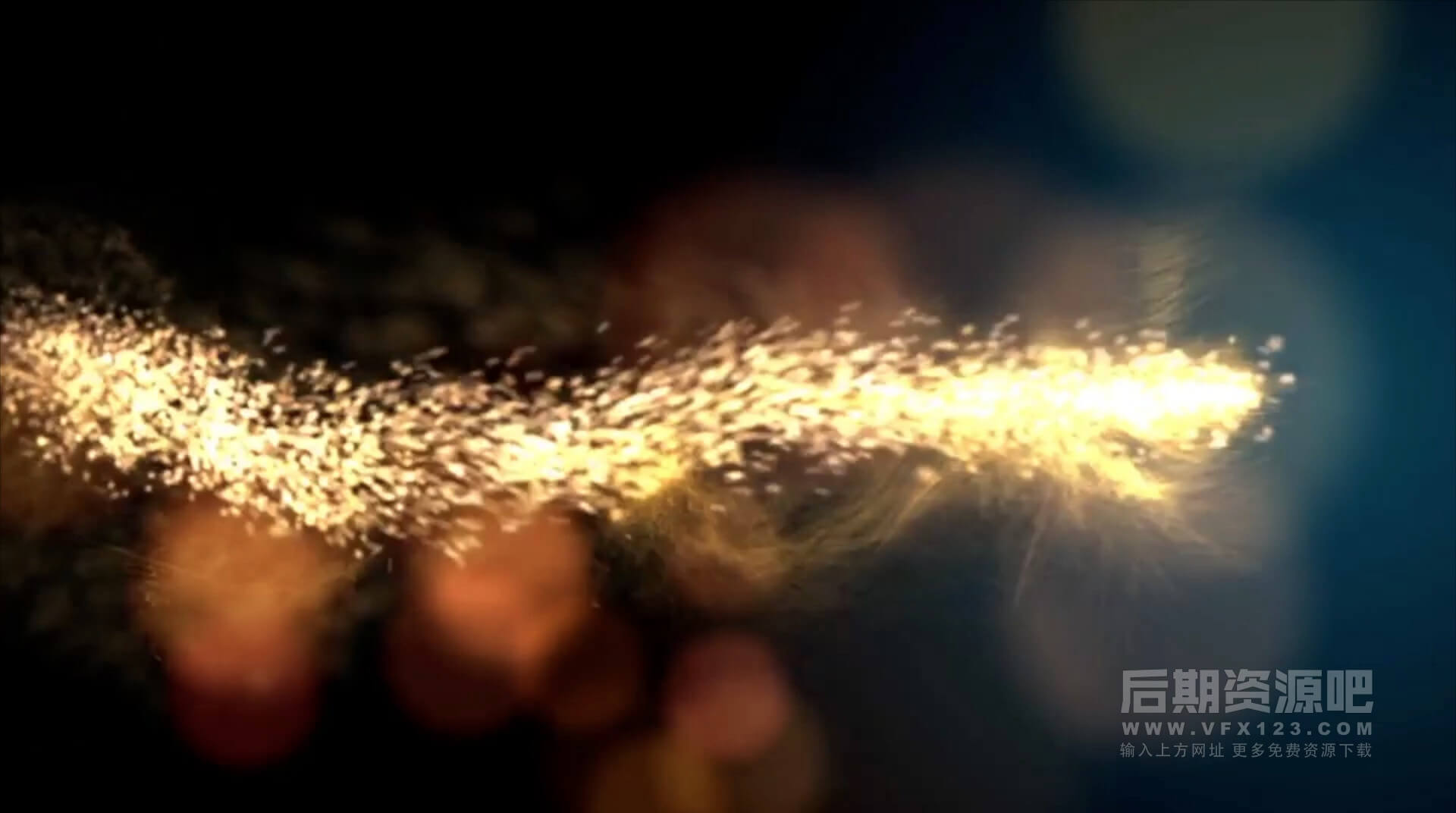Fcpx插件 震撼大气颁奖典礼电影预告片金色粒子3D字幕片头模板 Cinematic Trailer Titles | MAC影视后期资源站
